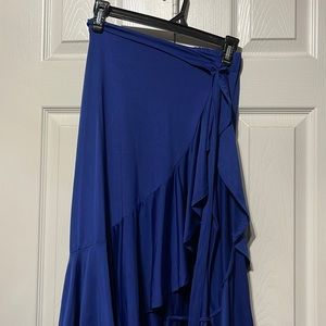 New with tags blue LulaRoe medium Bella skirt